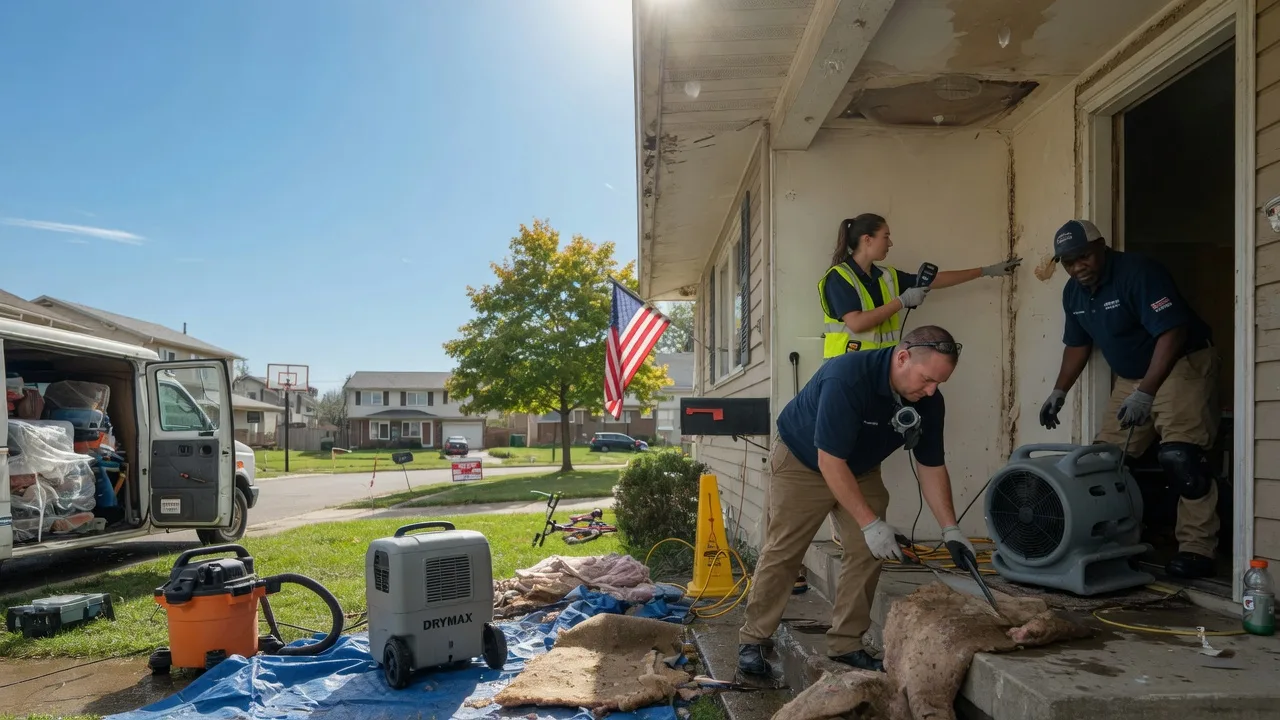 Water Damage Restoration in Bel Aire, KS near me